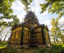 Ольгиньскую деревянную церковь в византийском стиле конца XIX века отреставрируют